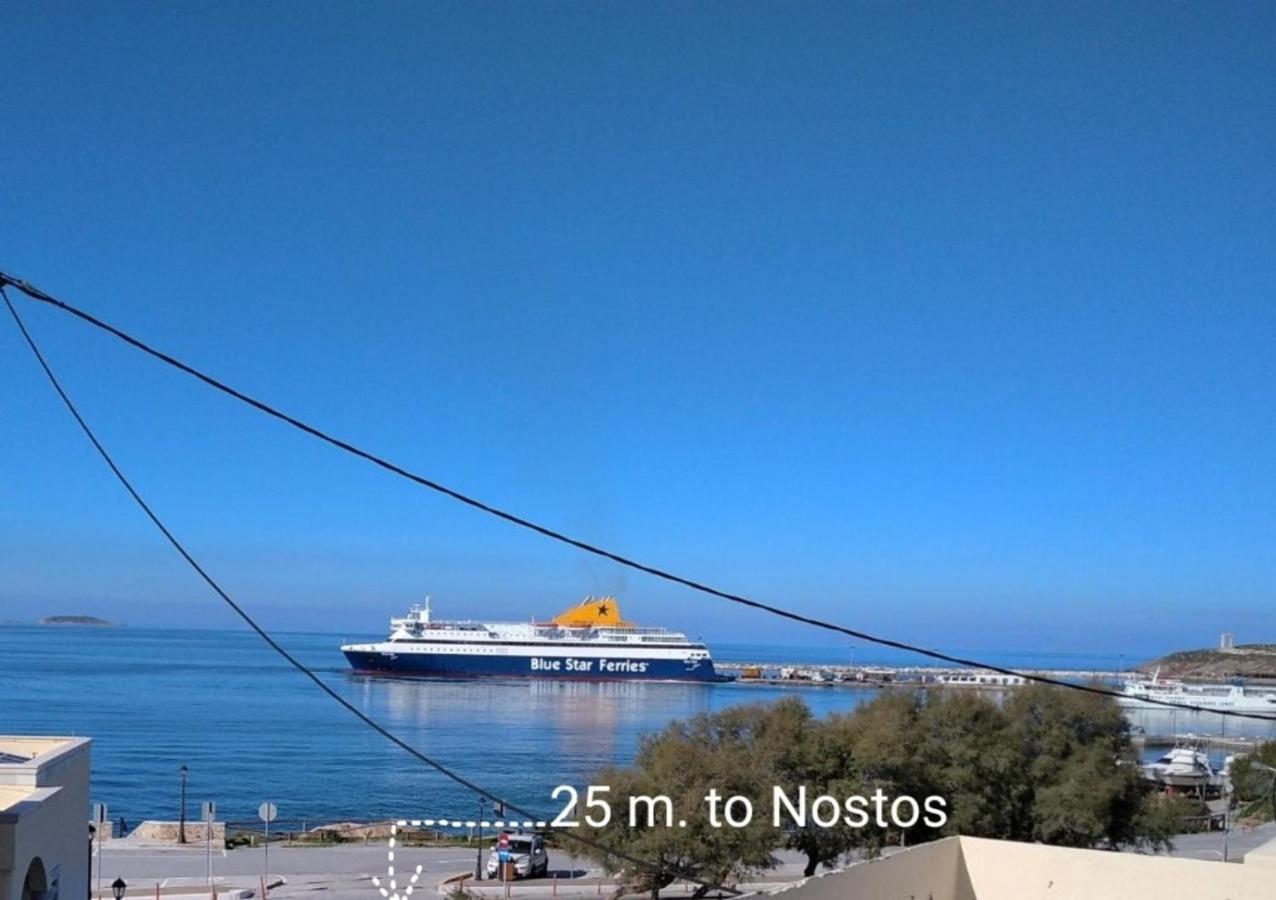 Naxos City Nostos Studios At Saint George Beach Agios Georgios Chora Naxos Town מראה חיצוני תמונה