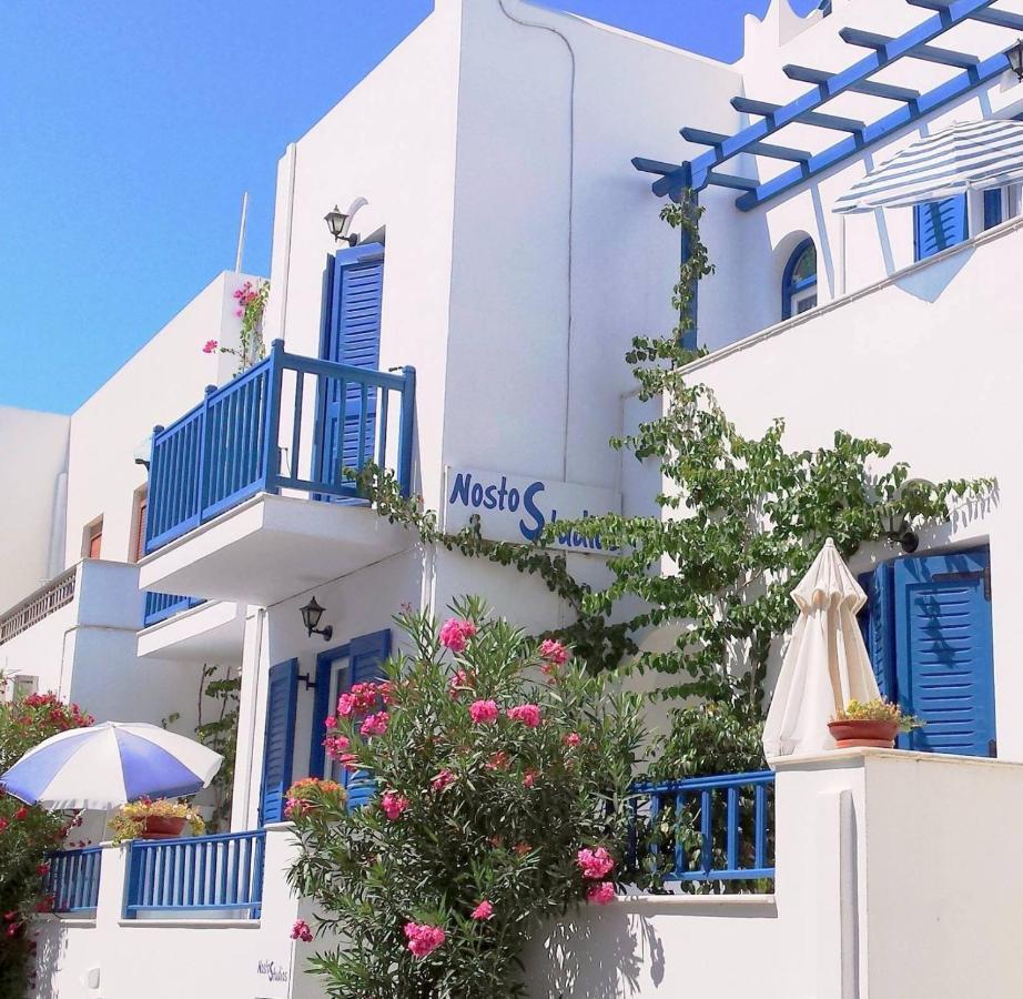Naxos City Nostos Studios At Saint George Beach Agios Georgios Chora Naxos Town מראה חיצוני תמונה